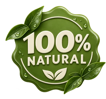 100% natural